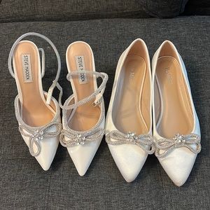 Bridal Shoes Set size 7.5/8